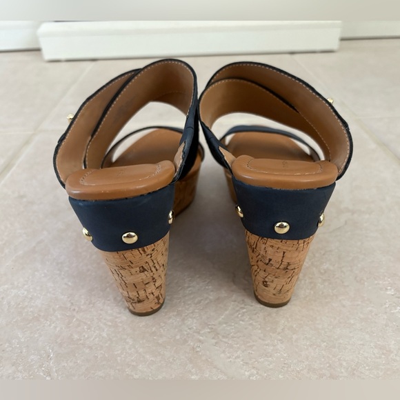 Tommy Hilfiger Mili 2 Cork Wedge Sandals - Size 10 - Picture 13 of 17